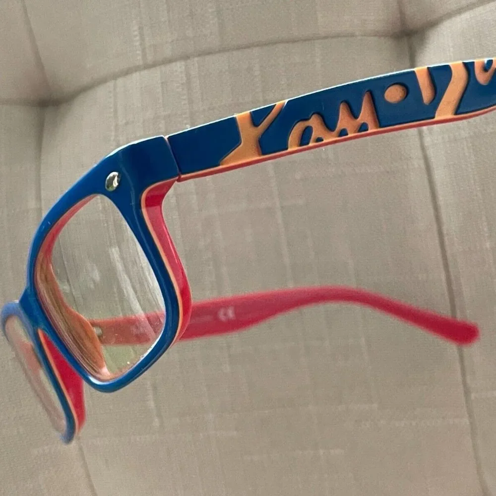 Ray-Ban Women Eyeglasses Blue/Red Tone RB1535 48[]16 130 Glasses Retail $130 - Picture 5 of 12